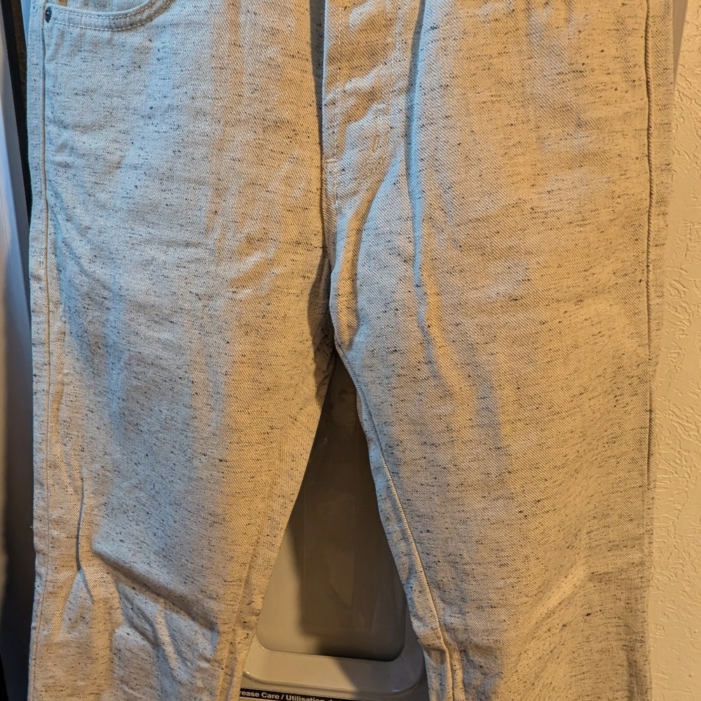 Naked & Famous Denim Men's Cookies & Cream (Naturel Denim With Black Neps) Jeans